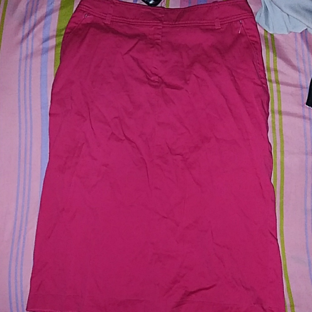 Pink skirt
